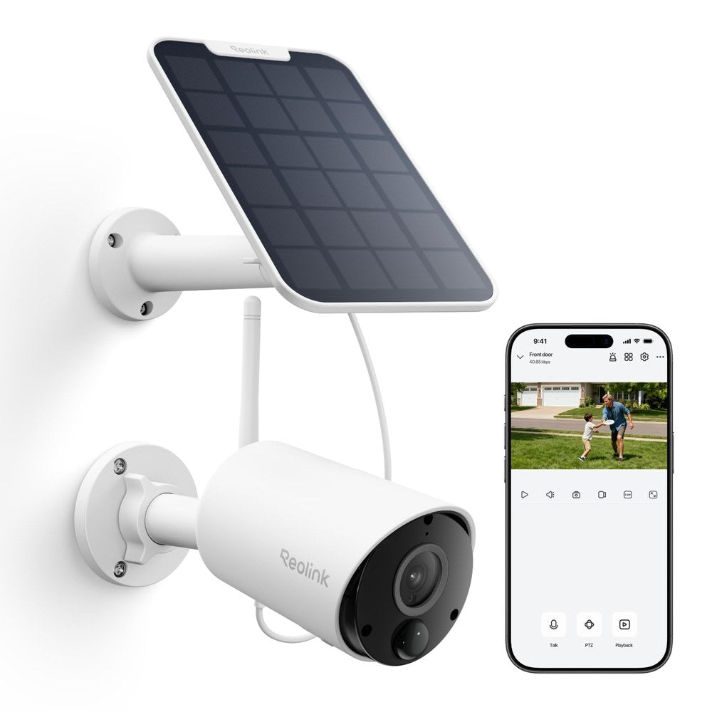 Argus Eco - Reolink Argus Eco 5MP Standalone WiFi Solar/Battery Security Camera