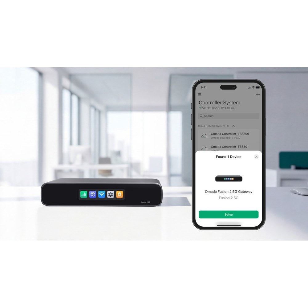 FUSION-2.5G TP-Link Omada Fusion 2.5G Multi‑WAN Cloud Gateway