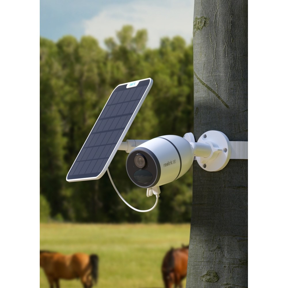Go-Ultra - Reolink Go Ultra 4K 8MP Smart 4G LTE Battery-Powered Solar Camera