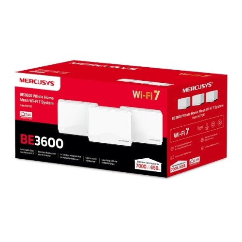 Halo H27BE(3-pack) - TP-LINK Mercusys Halo H27BE (3-pack) BE3600 Whole Home Mesh Wi-Fi 7 System