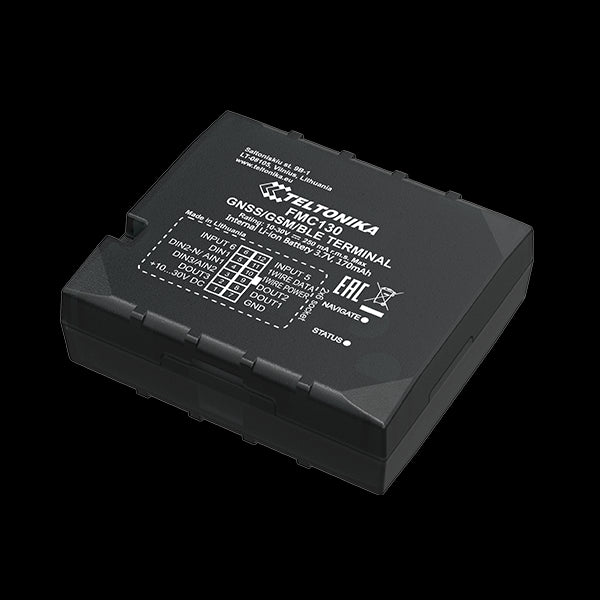 Teltonika FMC130 Hard Wired Fleet Management System - High Gain GNSS and IoT/GSM Antennas, Internal Backup Battery By Teltonika - Buy Now - AU $100.80 At The Tech Geeks Australia