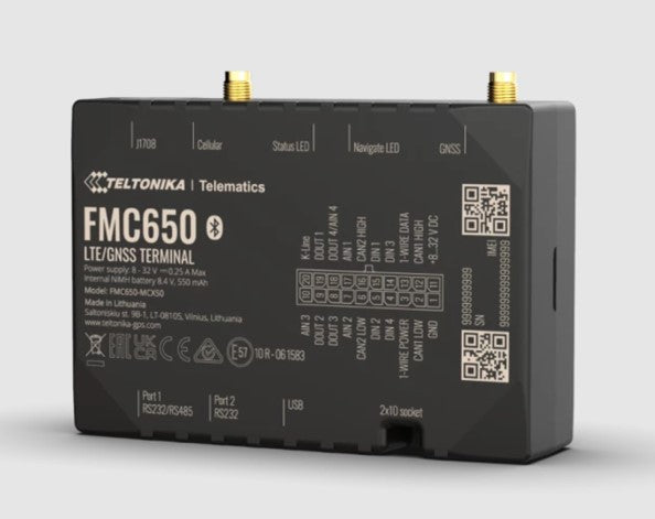 Teltonika 4G LTE Cat 1 Tracker for Advanced Applications with High Capacity Backup Battery and External Antennas By Teltonika - Buy Now - AU $211.68 At The Tech Geeks Australia