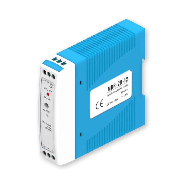 Teltonika DIN RAIL POWER SUPPLY, 20W By Teltonika - Buy Now - AU $48.16 At The Tech Geeks Australia