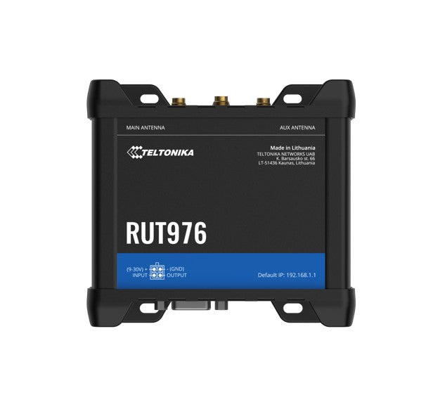 Teltonika RUT976 Redcap 5G Router, Dual-SIM, PSU included By Teltonika - Buy Now - AU $659.68 At The Tech Geeks Australia