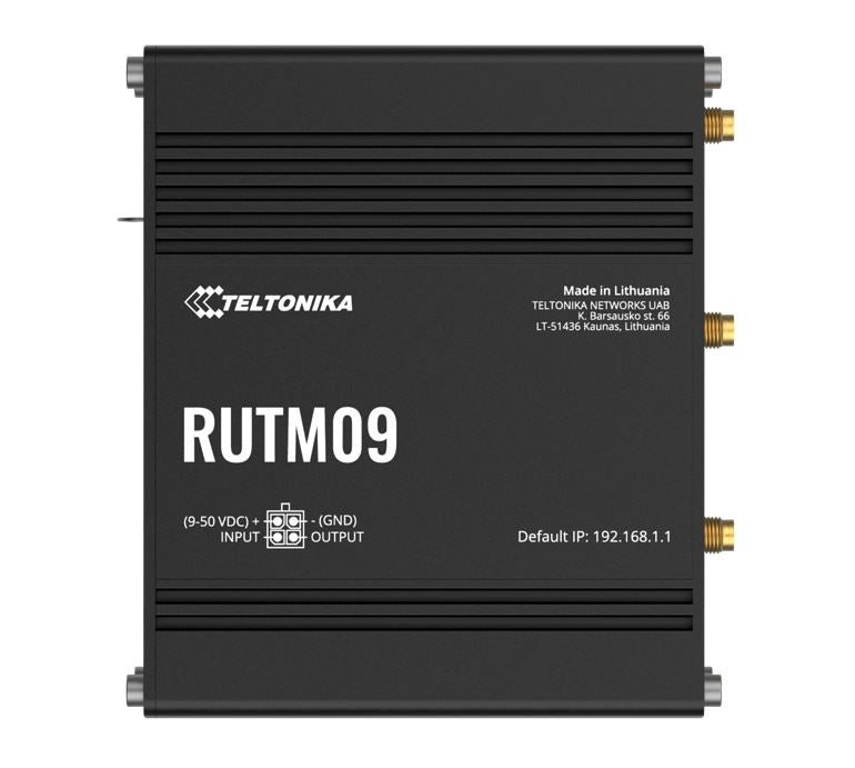 Teltonika RUTM09 wireless 4G LTE, 2 SIM cards, 4 x RJ45 ports, 10/100/1000 Mbps, PSU included By Teltonika - Buy Now - AU $452.48 At The Tech Geeks Australia