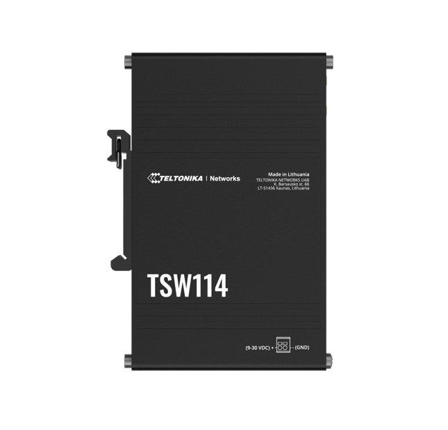 Teltonika TSW114 Gigabit DIN Rail Ethernet Switch,Easy Mounting, 5x Gigabit Ethernet Ports with speeds of up to 1000 Mbps, PSU excluded By Teltonika - Buy Now - AU $77.28 At The Tech Geeks Australia
