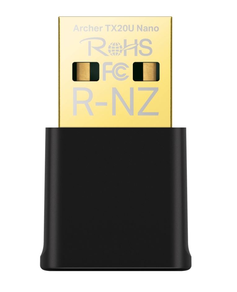 TP-Link Archer TX20U Nano AX1800 Nano Wi-Fi 6 Wireless USB Adapter, 1201 Mbps at 5 GHz + 574 Mbps at 2.4 GHz, Internal Antennas, USB 3.0
FEATURE: MU- By TP-LINK - Buy Now - AU $36.41 At The Tech Geeks Australia