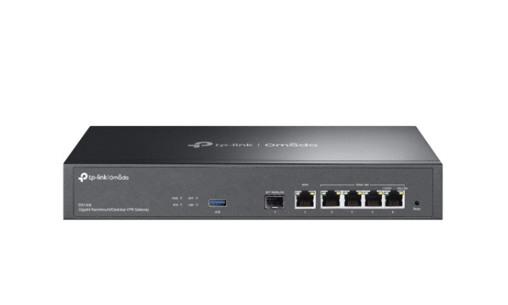 TP-Link ER7406 Omada Gigabit Rackmount/Desktop VPN Gateway, 1x Gigabit SFP WLAN/LAN, 5x Gigabit RJ45, 1x USB3.0, Load Balance, High Security VPN By TP-LINK - Buy Now - AU $192.93 At The Tech Geeks Australia