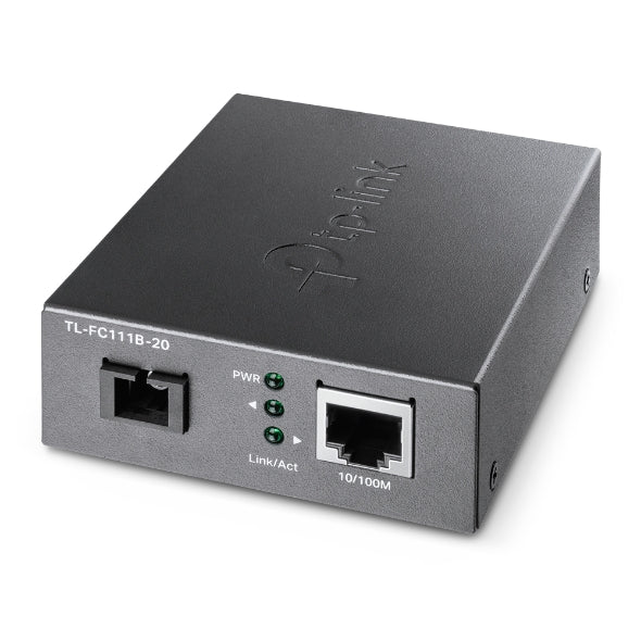 TP-Link TL-FC111B-20 10/100 Mbps WDM Media Converter - IEEE 802.3u 1550nm 20KM (Compatible with TL-FC111A-20) By TP-LINK - Buy Now - AU $20.60 At The Tech Geeks Australia