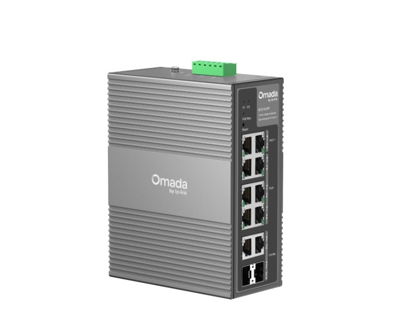 TP-Link IES210GPP Omada 10-Port Gigabit Industrial Easy Managed Switch with 6-Port PoE+ and 2-Port PoE++ By TP-LINK - Buy Now - AU $427.72 At The Tech Geeks Australia