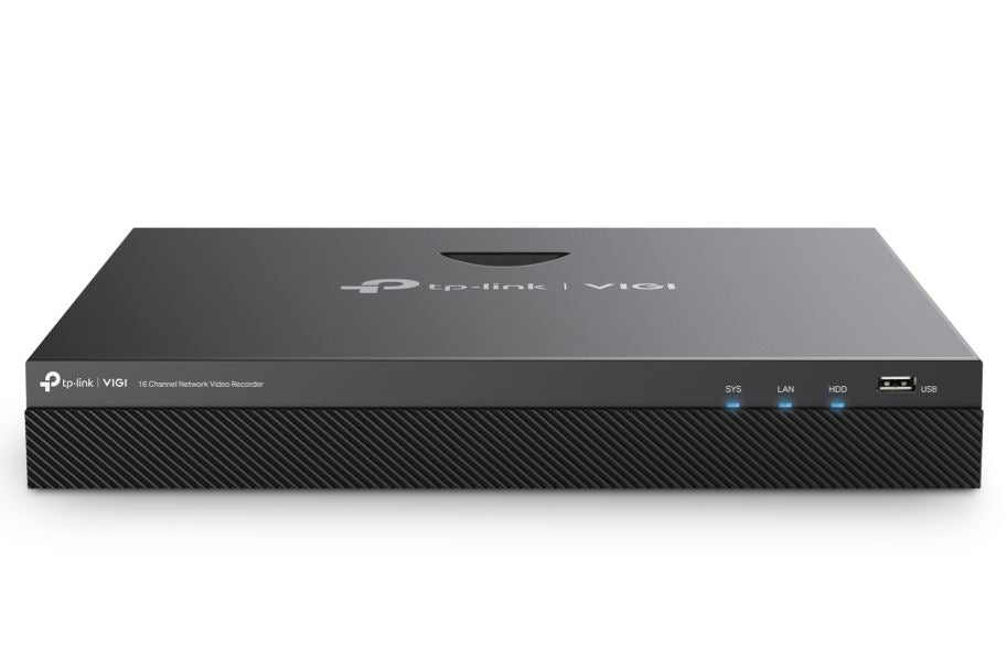 TP-Link VIGI NVR2016H 16 Channel Network Video Recorder, 4K Out, 16MP Decode, H.265+, ONVIF, 2-Way Audio, Remote Monitoring (HDD Not Included) By TP-LINK - Buy Now - AU $209.72 At The Tech Geeks Australia