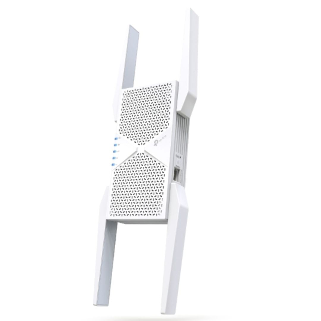 TP-Link RE655BE BE9300 Tri-Band Wi-Fi 7 Range Extender, 688Mbps at 2.4GHz + 4320Mbps at 5GHz + 5760Mbps at 6GHz By TP-LINK - Buy Now - AU $345.97 At The Tech Geeks Australia