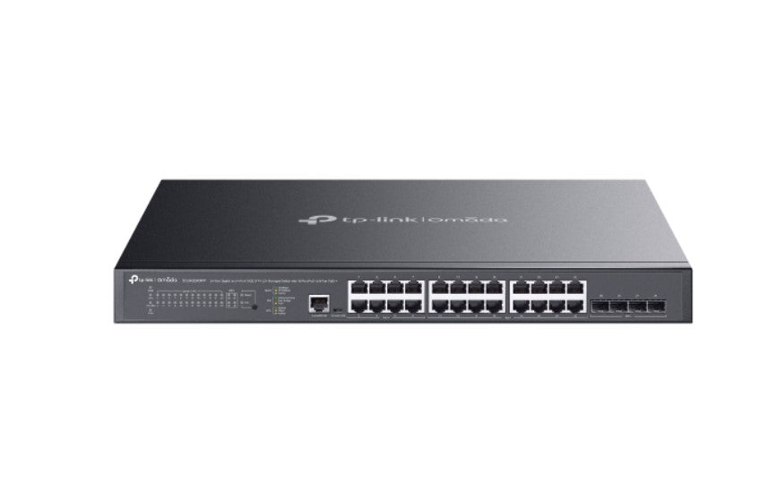 TP-Link SG3428XMPP Omada 24-Port Gigabit and 4-Port 10GE SFP+ L2+ Managed Switch with 16-Port PoE+ & 8-Port PoE++ By TP-LINK - Buy Now - AU $866.22 At The Tech Geeks Australia