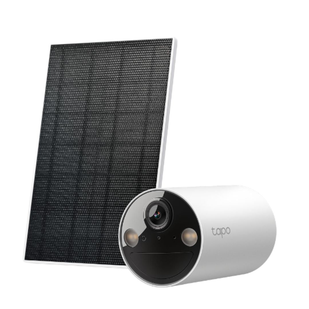 TP-Link TC82 KIT V1.20 Solar-Powered Security Camera Kit, Uninterrupted Power Supply, Flexible Storage Options, Smart Person Detection By TP-LINK - Buy Now - AU $119.14 At The Tech Geeks Australia