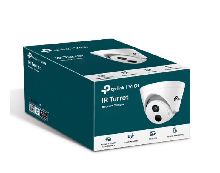 TP-Link VIGI 4MP C440I(2.8mm) IR Turret Network Camera, 2.8mm Lens, Corridor Mode, Smart Detection, 3YW By TP-LINK - Buy Now - AU $49.70 At The Tech Geeks Australia