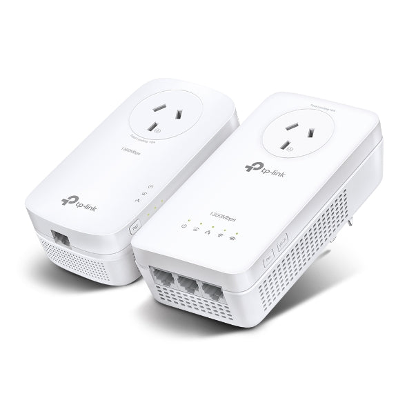 TP-Link TL-WPA8631P KIT AV1300 Gigabit Passthrough Powerline AC Wi-Fi Kit AV2 300Mbps 867Mbps 2x2MU-MIMO 300m Range By TP-LINK - Buy Now - AU $215.93 At The Tech Geeks Australia