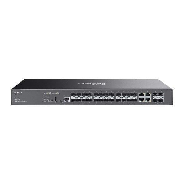 SG5428XF - TP-Link Omada Campus 24-Port SFP Stackable Lite L3 Managed Switch with 4x 10G Slots