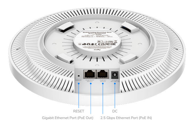 Cudy BE3600 Wi-Fi 7 Ceiling AP Dual Band By Cudy - Buy Now - AU $213.81 At The Tech Geeks Australia