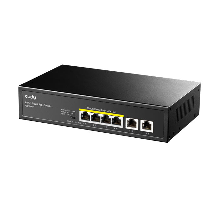 Cudy GS1006P 6-Port Gigabit PoE+ Switch, 65W By Cudy - Buy Now - AU $79.09 At The Tech Geeks Australia
