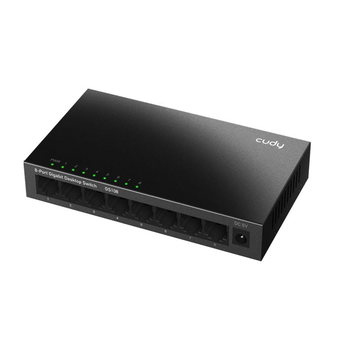 Cudy GS108 8-Port Gigabit Metal Switch By Cudy - Buy Now - AU $40.60 At The Tech Geeks Australia