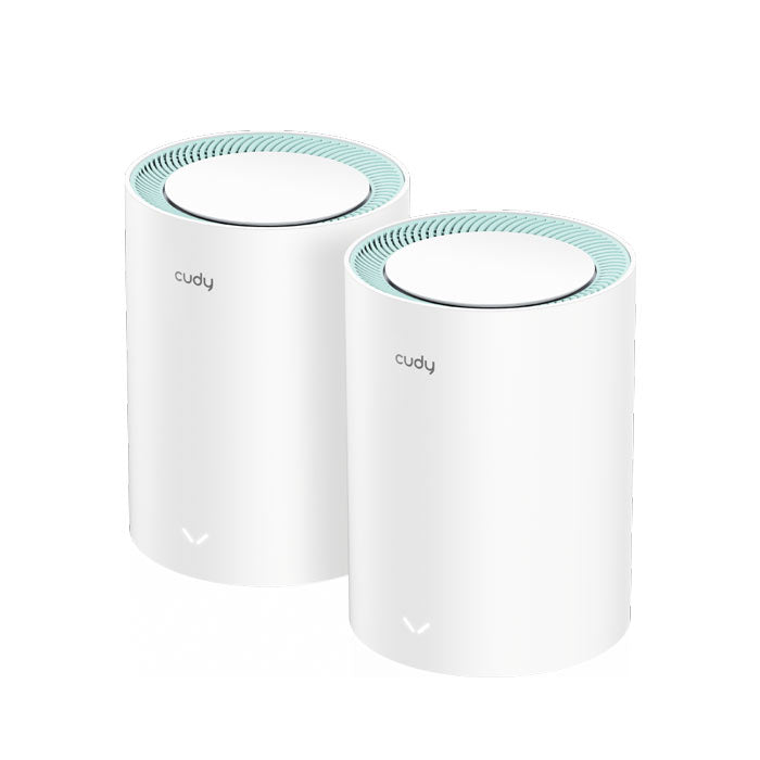 Cudy M1300 AC1200 WiFi Gigabit Mesh Solution with Gigabit Port (2-Pack) By Cudy - Buy Now - AU $137.19 At The Tech Geeks Australia