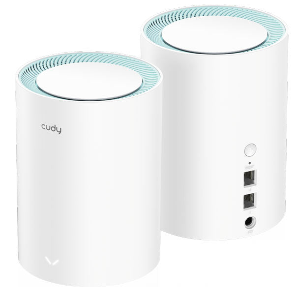 Cudy M1300 AC1200 WiFi Gigabit Mesh Solution with Gigabit Port (2-Pack) By Cudy - Buy Now - AU $137.19 At The Tech Geeks Australia