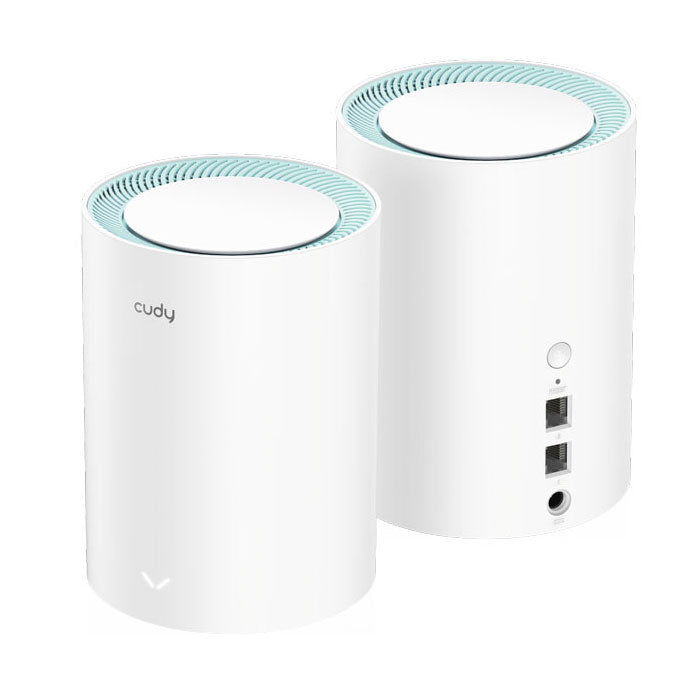 Cudy M1300 AC1200 WiFi Gigabit Mesh Solution with Gigabit Port (2-Pack) By Cudy - Buy Now - AU $152.59 At The Tech Geeks Australia