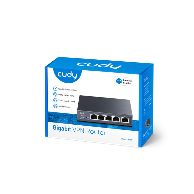 Cudy R700 Gigabit Multi-WAN VPN Router By Cudy - Buy Now - AU $83.64 At The Tech Geeks Australia