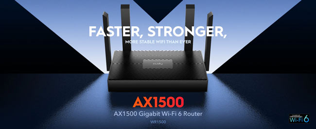 Cudy WR1500 AX1500 Gigabit WiFi 6 Router By Cudy - Buy Now - AU $72.63 At The Tech Geeks Australia