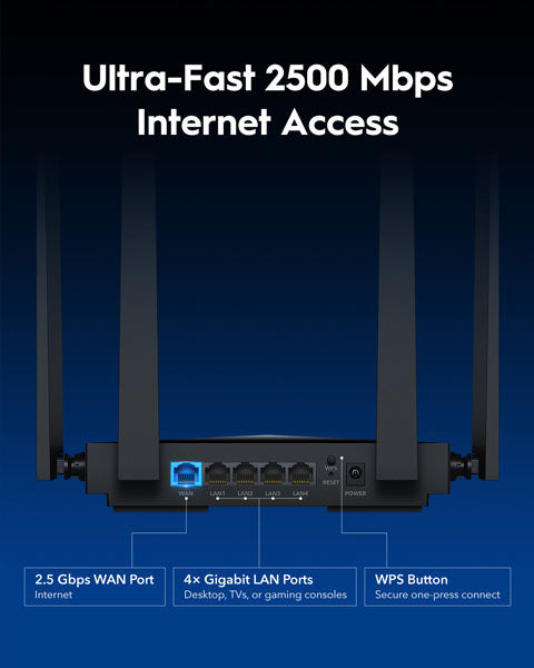 Cudy BE3600 Wi-Fi 7 Gigabit Router 2.5G By Cudy - Buy Now - AU $137.19 At The Tech Geeks Australia