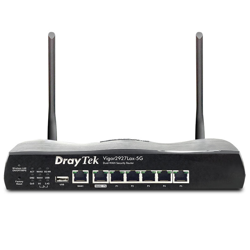 DV2927L5G DrayTek Vigor2927L-5G Series 5G Embedded Dual-WAN VPN Firewall Router By DrayTek - Buy Now - AU $1216.54 At The Tech Geeks Australia