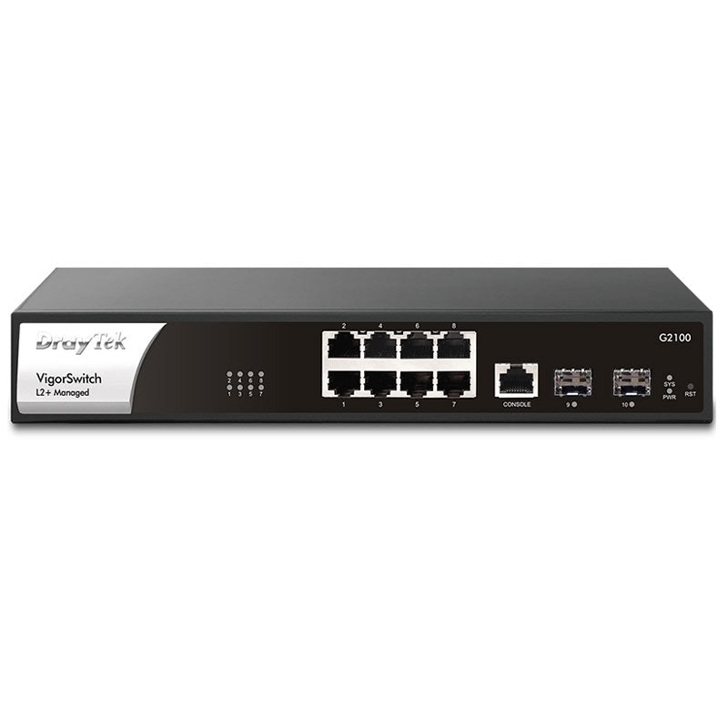 DSG2100 DrayTek VigorSwitch G2100 10-Port Layer 2+ Managed Switch By DrayTek - Buy Now - AU $141.94 At The Tech Geeks Australia