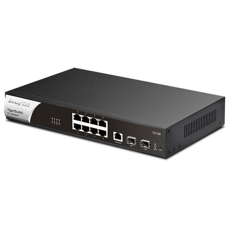 DSG2100 DrayTek VigorSwitch G2100 10-Port Layer 2+ Managed Switch By DrayTek - Buy Now - AU $141.94 At The Tech Geeks Australia