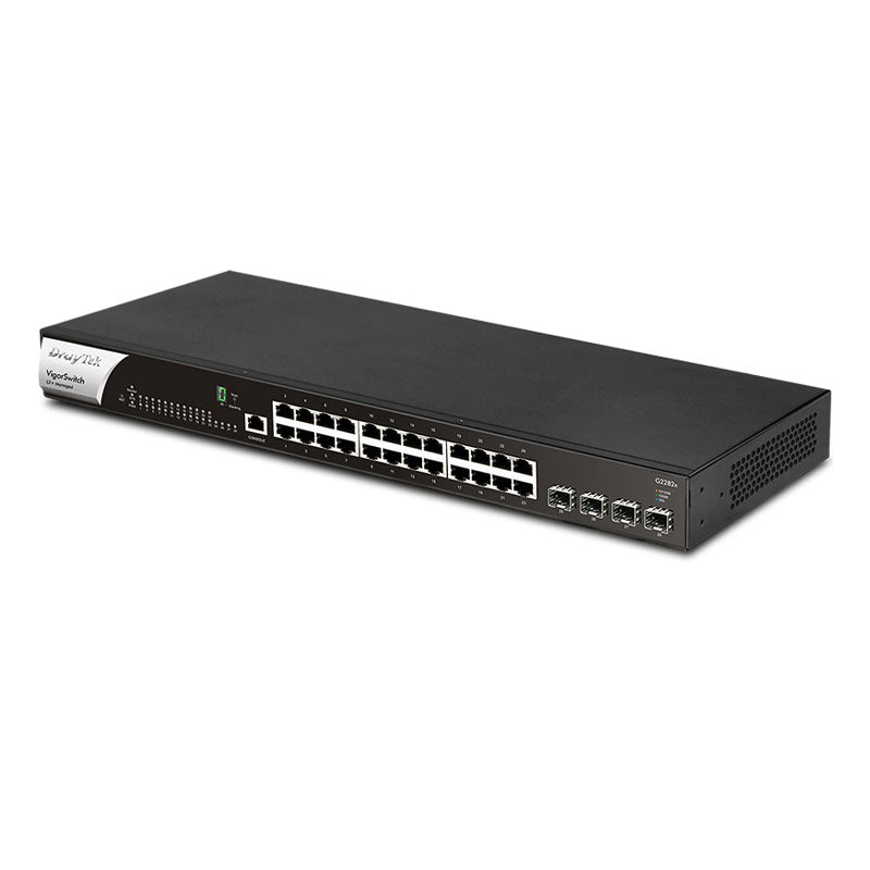 DSG2282X DrayTek VigorSwitch G2282x 28-Port L2+ Managed 10G Switch By DrayTek - Buy Now - AU $453.89 At The Tech Geeks Australia