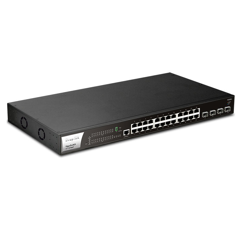 DSP2282X DrayTek VigorSwitch P2282x 28-Port L2+ Managed 10G PoE Switch By DrayTek - Buy Now - AU $840.22 At The Tech Geeks Australia