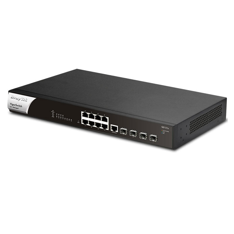 DSQ2121X DrayTek VigorSwitch Q2121x 2.5GbE L2+ Managed Switch By DrayTek - Buy Now - AU $357.30 At The Tech Geeks Australia