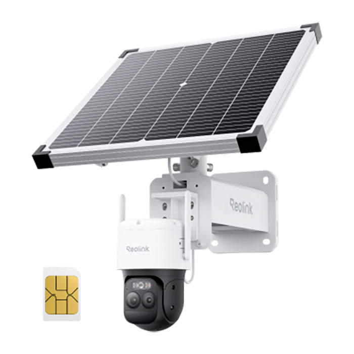 TrackMix-LTE-Plus-2 Reolink TrackMix LTE Plus 2 + Reolink Solar Panel Plus Smart 2K 4MP 4G LTE PTZ Solar/Battery Dual-Lens Camera By Reolink - Buy Now - AU $1461.99 At The Tech Geeks Australia