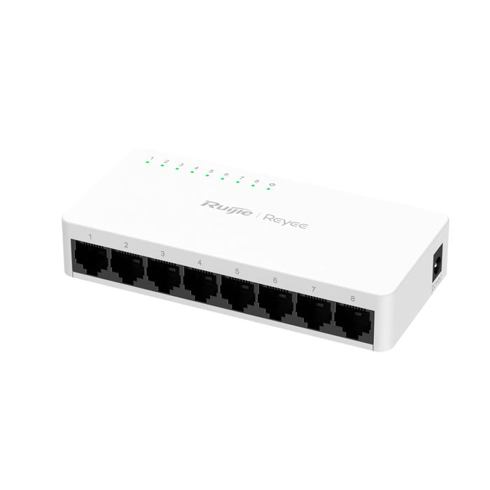 RG-ES08G-L, 8-Port 10/100/1000 Mbps Unmanaged Non-PoE Switch By Ruijie - Buy Now - AU $45 At The Tech Geeks Australia