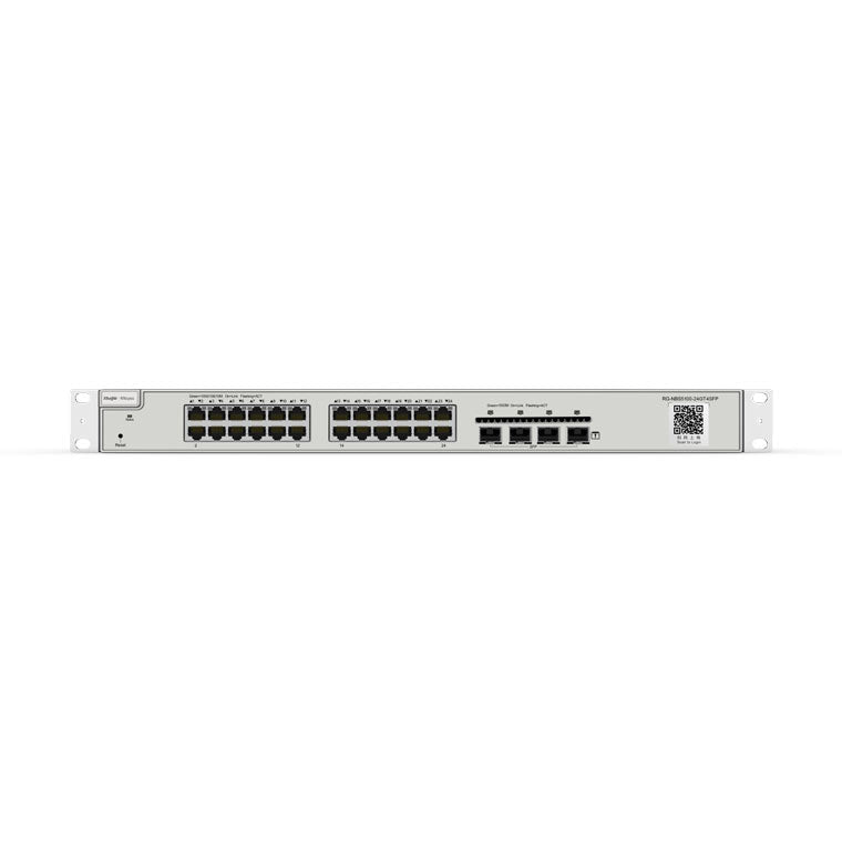 RG-NBS5100-24GT4SFP-P, 28-Port Gigabit Layer 3 Non-PoE Switch By Ruijie - Buy Now - AU $1094.50 At The Tech Geeks Australia