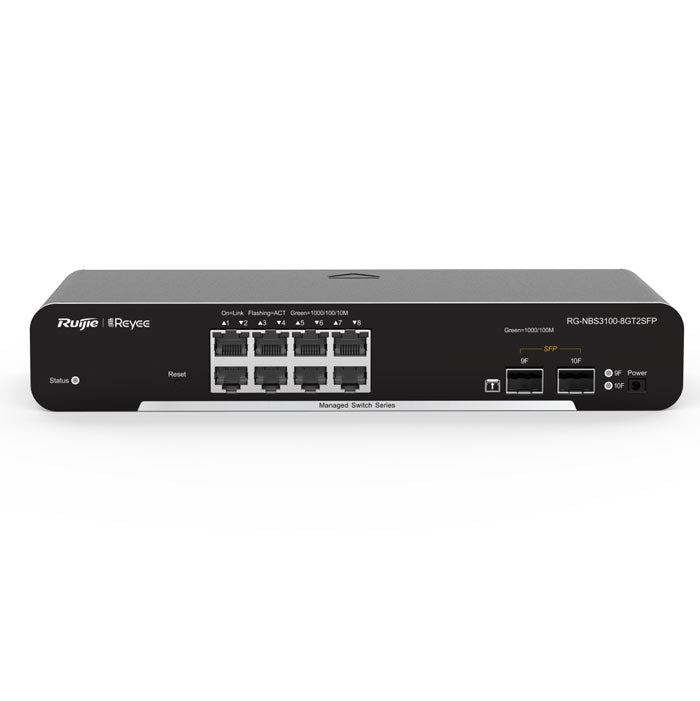 Ruijie Reyee RG-NBS3100-8GT2SFP 8-Port Gigabit L2 Managed Switch By Ruijie - Buy Now - AU $269.50 At The Tech Geeks Australia