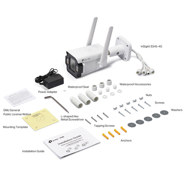 InSight S345-4G TP-Link VIGI 4MP Outdoor Full-Colour 4G Bullet Network Camera By TP-LINK - Buy Now - AU $362.73 At The Tech Geeks Australia