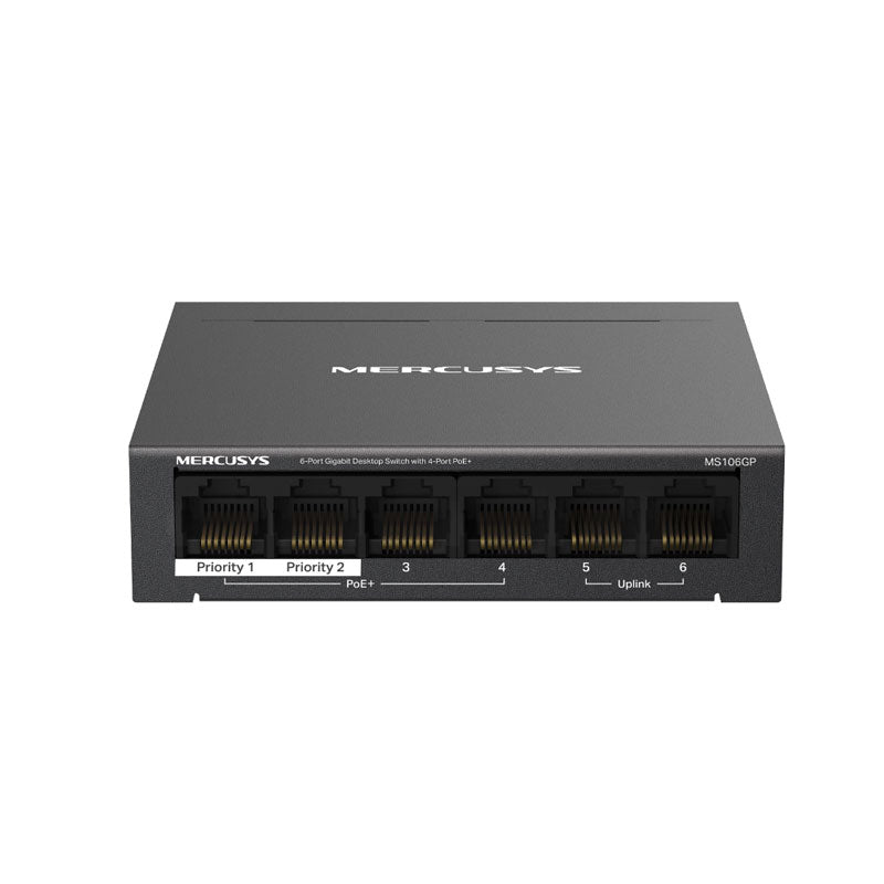 MS106GP - 6-Port Gigabit Desktop Switch with 4-Port PoE+ By TP-LINK - Buy Now - AU $73.22 At The Tech Geeks Australia