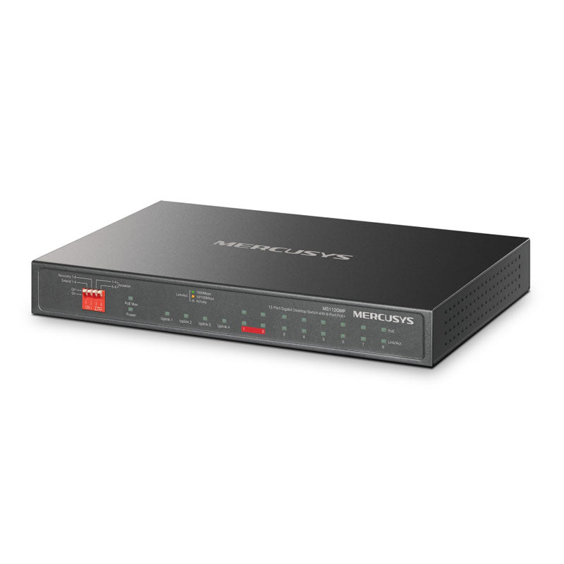 MS112GMP 12-Port Gigabit Desktop Switch with 8-Port PoE+ By TP-LINK - Buy Now - AU $157.31 At The Tech Geeks Australia