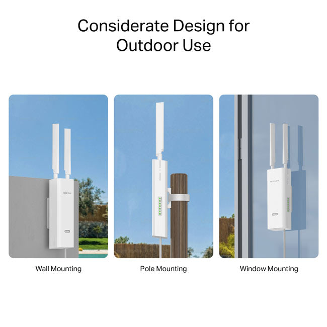 MB118-4G Mercusys 300 Mbps Wireless 4G LTE Outdoor/Indoor Router By TP-LINK - Buy Now - AU $100.28 At The Tech Geeks Australia