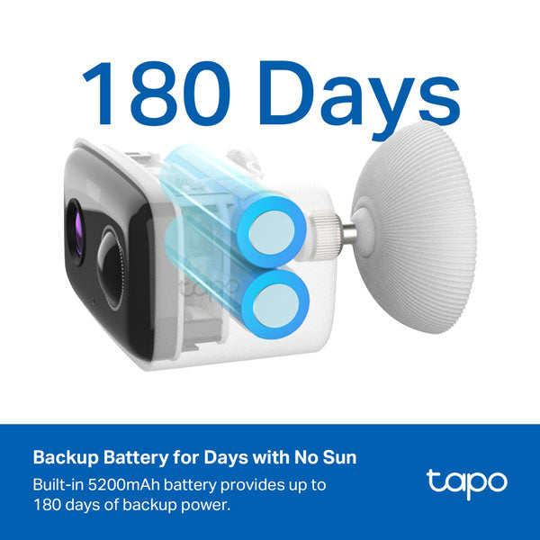 TC80 KIT TP-Link Tapo Solar-Powered Security Camera Kit By TP-LINK - Buy Now - AU $119.81 At The Tech Geeks Australia