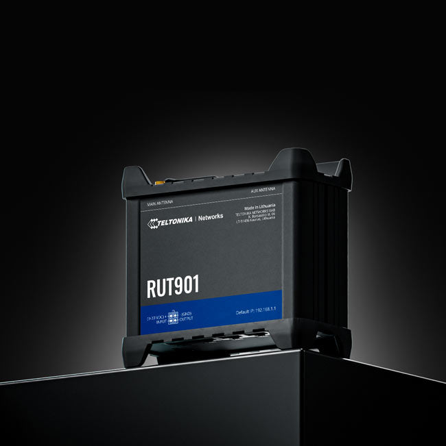 Teltonika RUT901 Industrial Cellular Router, 4G LTE (Cat 4), Dual SIM, Wi-Fi, MQTT, Modbus TCP, DNP3, PSU included By Teltonika - Buy Now - AU $260.96 At The Tech Geeks Australia
