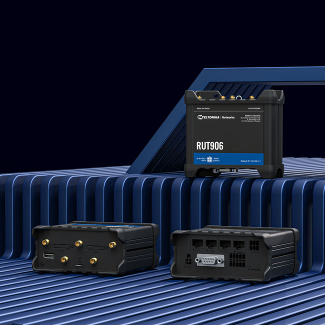 Teltonika RUT906 Industrial Cellular Router, Dual-SIM Cellular 4G LTE, WAN Failover, with 4x Ethernet Ports, PSU included By Teltonika - Buy Now - AU $372.96 At The Tech Geeks Australia