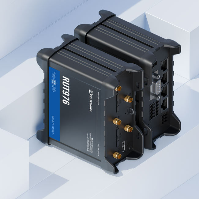 Teltonika RUT976 Redcap 5G Router, Dual-SIM, PSU included By Teltonika - Buy Now - AU $659.68 At The Tech Geeks Australia