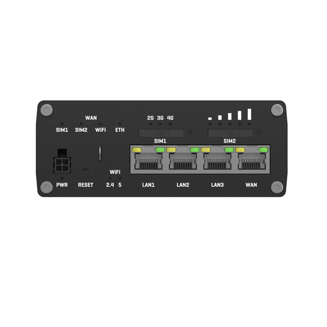 Teltonika RUTM11 Industrial 4G LTE Dual-band Wi-Fi, 4 x Gigabit RJ45 ports, USB, and up to 128 tag/port-based VLANs, PSU included By Teltonika - Buy Now - AU $517.44 At The Tech Geeks Australia