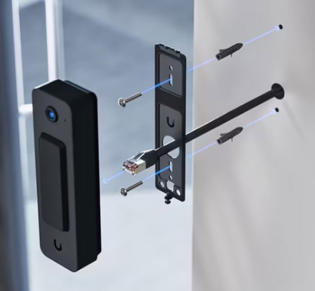 UVC-Doorbell-B Ubiquiti UniFi Protect Doorbell Lite (Black) By Ubiquiti - Buy Now - AU $230 At The Tech Geeks Australia